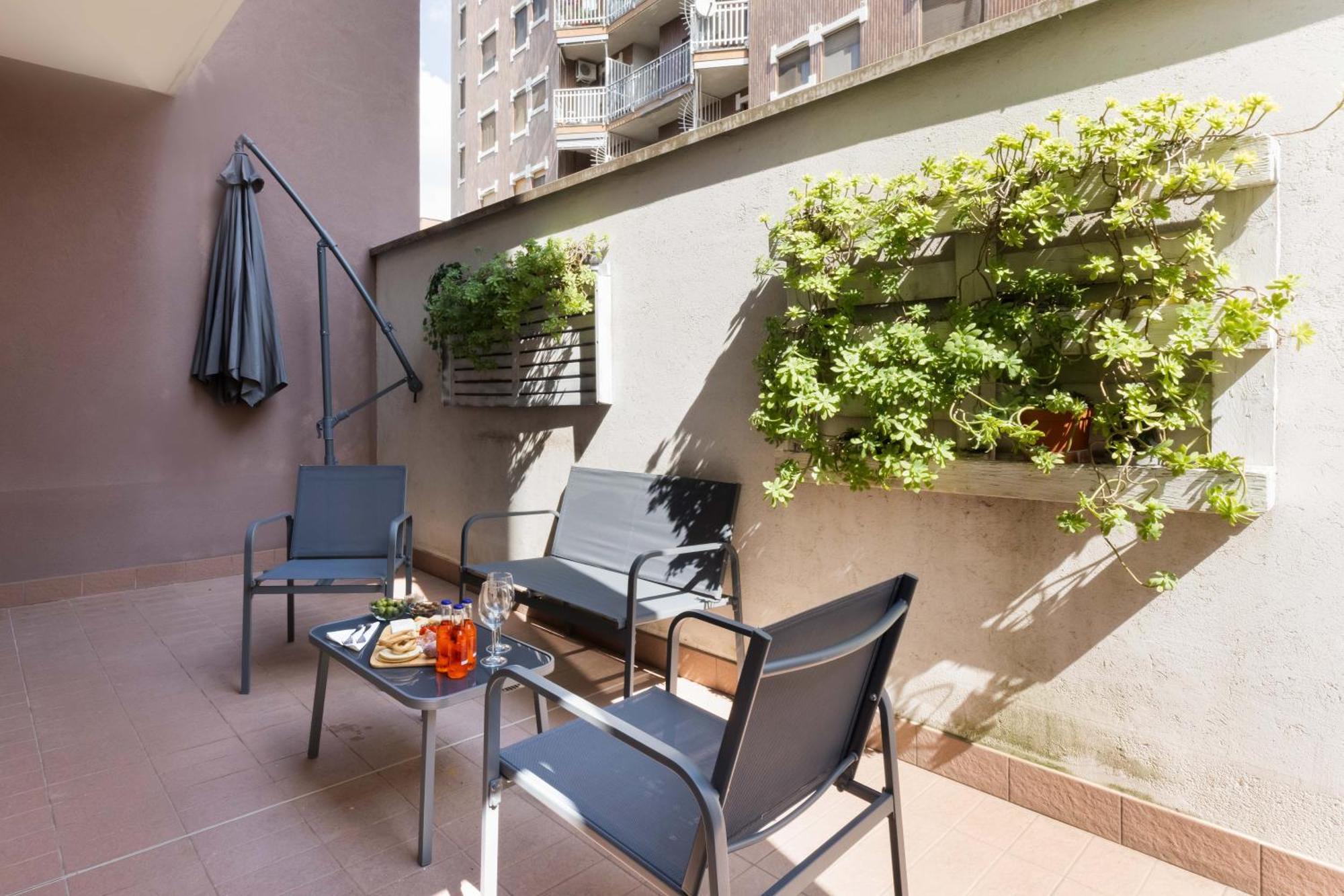 Terrace Milan Con Parcheggio Incluso 아파트 외부 사진